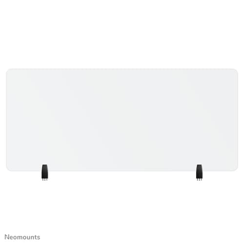Neomounts NS-GLSPROTECT160 - Partition screen - desk-mountable - 158 x 65 cm - transparent — view 1