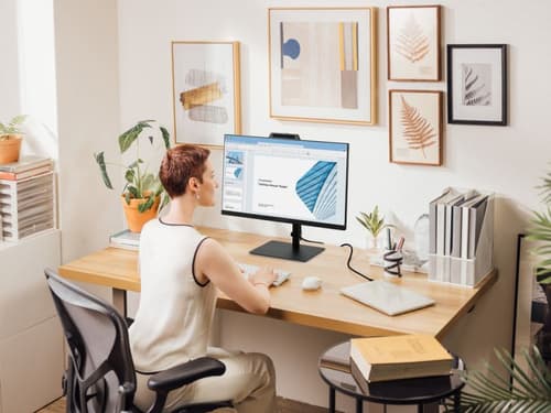 ViewSonic VG2441V - LED monitor - 24" (23.8" viewable) - 1920 x 1080 Full HD (1080p) @ 120 Hz - IPS - 250 cd/m� - 1500:1 - 4 ms - HDMI, DisplayPort, USB-C - speakers — view 17