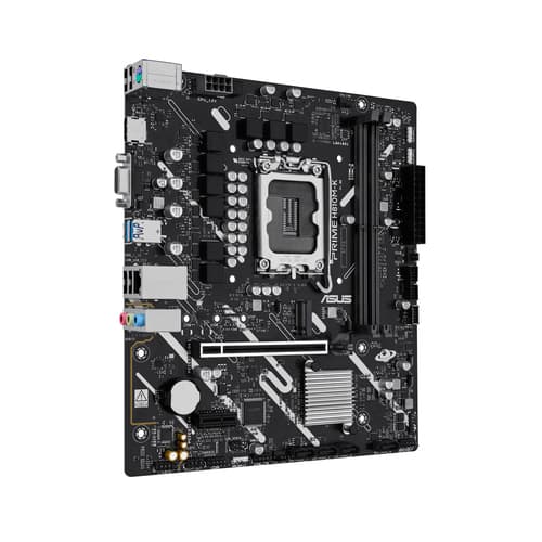ASUS PRIME H810M-K - motherboard - micro ATX - LGA1851 Socket - H810 — view 3