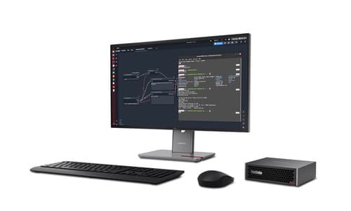 Lenovo ThinkStation PGX 30KL - MT 1 x GB10 Grace Blackwell Superchip - RAM 128 GB - SSD 4 TB - NVMe - NVIDIA Blackwell - 10 Gigabit Ethernet, IEEE 802.11ax (Wi-Fi 6), IEEE 802.11be (Wi-Fi 7), Bluetooth 5.3 - NVIDIA DGX Base OS - monitor: none - Lenovo TopSeller — view 10