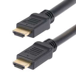 StarTech.com 10m Active HDMI 2.0 Cable, CMP, Plenum Rated, 4K 60Hz - High Speed - HDMI cable - HDMI male to HDMI male - 10 m - shielded - black - 4K60Hz support, HDR10 support, active, Unidirectional