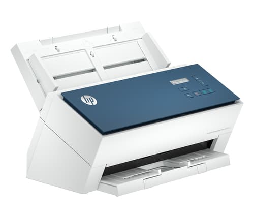 HP ScanJet Enterprise Flow 9000 s1 - Document scanner - CMOS / CIS - Duplex - A3/Ledger - 600 dpi x 600 dpi - up to 80 ppm (mono) / up to 80 ppm (colour) - ADF (100 sheets) - up to 30000 scans per day - USB 3.0 — view 3