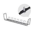 Under Desk Cable Management Tray Black thumbnail 3