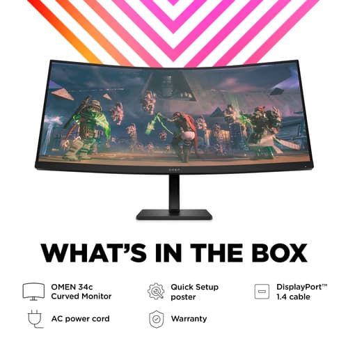 ^OMEN 34CWQHD165HZCURVEDGAMINGMO — view 7