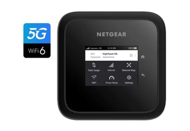 NETGEAR Nighthawk M6 - Mobile hotspot - 5G - 2.5 Gbps - 1GbE, 802.11ax, Wi-Fi 5
