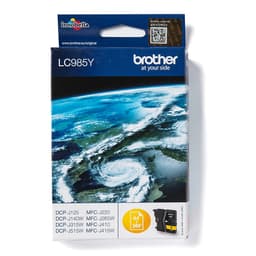 Brother LC985Y - Yellow - original - ink cartridge - for Brother DCP-J125, DCP-J140, DCP-J315, DCP-J515, MFC-J220, MFC-J265, MFC-J410, MFC-J415