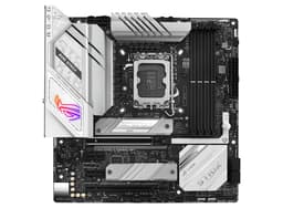 ASUS ROG STRIX B760-G GAMING WIFI - Motherboard - micro ATX - LGA1700 Socket - B760 Chipset - USB-C 3.2 Gen 2x2, USB 3.2 Gen 1, USB 3.2 Gen 2, USB-C 3.2 Gen 1, USB-C 3.2 Gen2 - 2.5 Gigabit LAN, Wi-Fi 6E, Bluetooth - onboard graphics (CPU required) - HD Audio (8-channel)