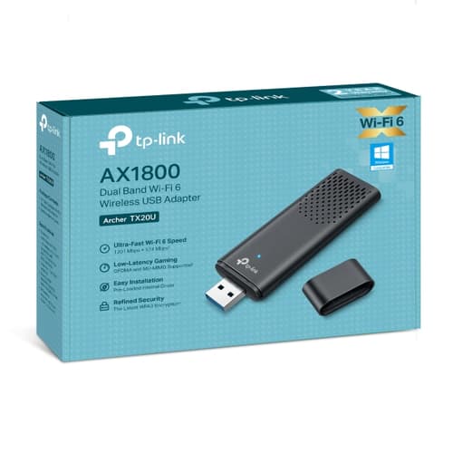 AX1800 HG DBAND WI-FI 6 USB ADP — view 4