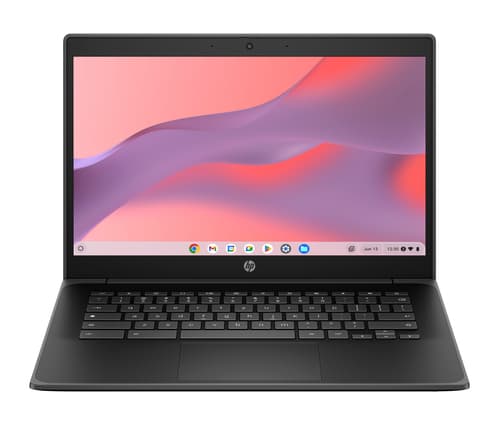 HP Fortis 14 G1i Chromebook - Intel N-series - N150 / up to 3.6 GHz - Chrome OS - UHD Graphics - 8 GB RAM - 64 GB eMMC - 14" SVA 1366 x 768 (HD) - Wi-Fi 6, Bluetooth - jet black - kbd: UK