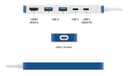 HyperDrive Flex 5 Port USB-C Hub Blue thumbnail 6