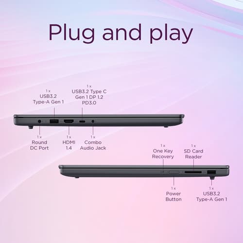 IP SLIM3 14 R5 8/256GB W11H GREY — view 9