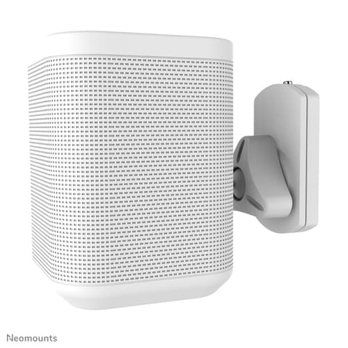 Neomounts NM-WS130 - Bracket - full-motion - for speaker(s) - white - wall-mountable - for Sonos PLAY:1, PLAY:3