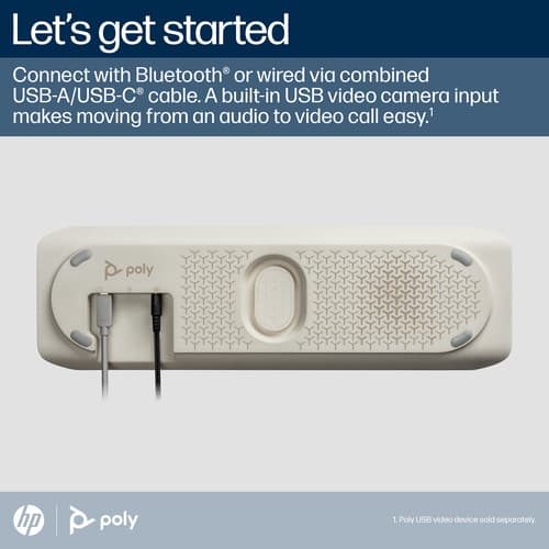 Poly Sync 60-M - Smart speakerphone — view 4