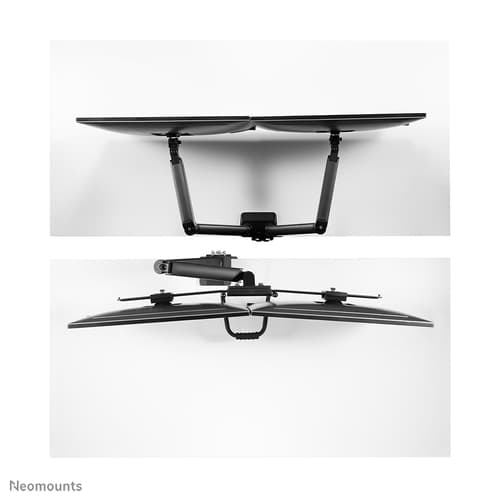 Neomounts by Newstar Screen Desk Mount 2 screens(topfix clamp &grommet) — view 12