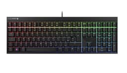 CHERRY MX 2.0S - Keyboard - backlit - USB - QWERTY - UK - key switch: CHERRY MX Red - black