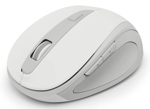 Hama WM-400 Wireless Mouse, Ergonomic, Optical, 6-Button, No Noise, White — view 3