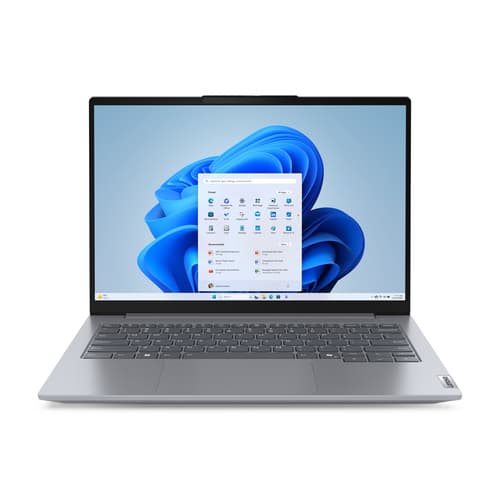 Lenovo ThinkBook 14 G7 IML 21MR - 180-degree hinge design - Intel Core Ultra 5 - 125U / up to 4.3 GHz - Win 11 Pro - Intel Graphics - 16 GB RAM - 256 GB SSD NVMe - 14" IPS 1920 x 1200 - Gigabit Ethernet - Wi-Fi 6E, Bluetooth - arctic grey - kbd: UK