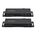 StarTech.com 4K HDMI over Fiber Extender Kit, 4K 60Hz up to 3300ft/1km (Single Mode) or 1000ft/300m (Multimode) LC Fiber Optic, HDR/HDCP, Audio/RS232/IR Extender, HDMI Video Extender