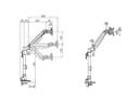 *Non Cancellable/Non Returnable (NCNR)* M VESA GAS LIFT ARM BASIC POLE thumbnail 2