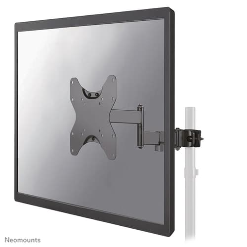 Neomounts FL40-450BL12 - Mounting kit (pole mount) - full-motion - for TV - black - screen size: 23"-42"