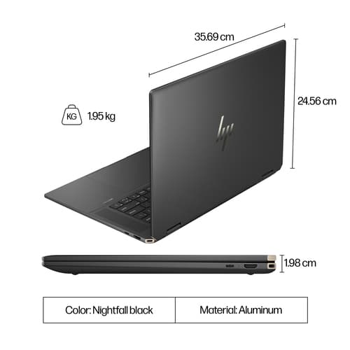 16-AA0001NA  U7 155H 16GB W11 BLK — view 6