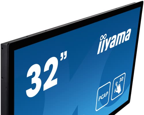 iiyama ProLite TF3215MC-B2AG - LCD monitor - 32" (31.5" viewable) - open frame - touchscreen - 1920 x 1080 Full HD (1080p) - VA - 500 cd/m� - 3000:1 - 8 ms - HDMI, VGA, DisplayPort - black — view 6