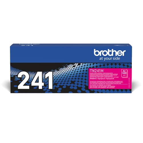 Brother TN241M - Magenta - original - toner cartridge - for Brother DCP-9015, DCP-9020, HL-3140, HL-3150, HL-3170, MFC-9140, MFC-9330, MFC-9340