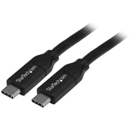 StarTech.com 4m USB C Cable w/ PD - 13ft USB Type C Cable - 5A Power Delivery - USB 2.0 USB-IF Certified - USB 2.0 Type-C Cable - 100W/5A (USB2C5C4M) - USB cable - 24 pin USB-C (M) to 24 pin USB-C (M) - USB 2.0 - 5 A - 4 m - for P/N: CDP2HVGUASPD, DKT30CHCPD, DKT30CHD, DKT30CHPD3, DKT30CHVSDPD, DKT31CMDPHPD