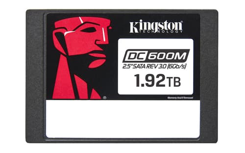 Kingston DC600M - SSD - Mixed Use - 1.92 TB - internal - 2.5" - SATA 6Gb/s