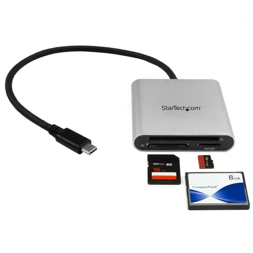 StarTech.com USB 3.0 Flash Memory Multi-Card Reader/Writer with USB-C — view 5