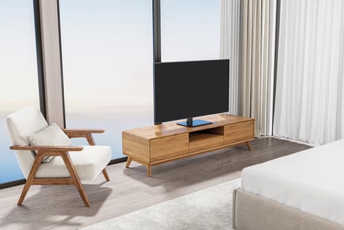 Neomounts DS45-430BL14 stand - for TV - black — view 20