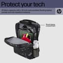 HP - Campus XL - notebook carrying backpack - 16.1" - stone marble thumbnail 5