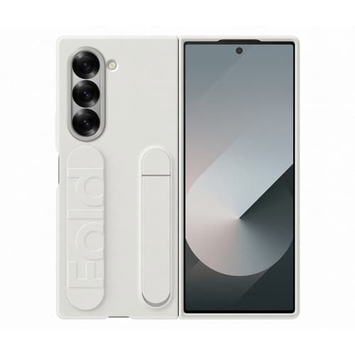 ^SILI GRIP CASE W/STAND FOLD6 WHITE — view 3