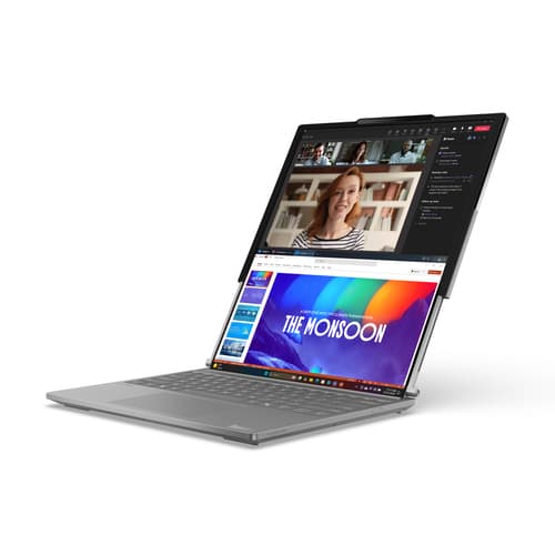 Lenovo ThinkBook Plus Gen 6 Rollable, Intel� Core� Ultra 7 258V (LPE-cores up to 3.70GHz, 12MB), 14"/16.7" Roll Non-Touch, W11P64 US/UK_ENG, 32.0GB, 1x1TB SSD M.2 2242 PCIe Gen4 TLC, Intel� Arc� Graphics 140V, Wi-Fi 7 2x2 BE,BT 5.4, FPR, 5MP RGB+IR, 3 Cell Li-Pol 66Wh, 65W, 1YR Premier NBD,1CourierCarryin, Backlit, Luna Grey-English (UK) — view 13