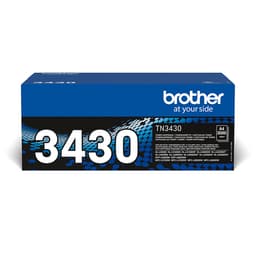 Brother TN3430 - Black - original - toner cartridge - for Brother HL-L5000, L5050, L5100, L5200, L6450, MFC-L5700, L5750, L6800, L6900, L6950, L6970