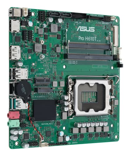 ASUS PRO H610T-CSM Intel H610 LGA 1700 Thin Mini ITX — view 4