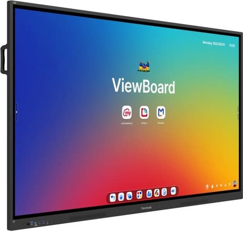 ViewSonic ViewBoard IFP6534 - 65" Diagonal Class IFP34 Series LED-backlit LCD display - interactive - with touchscreen (multi touch) / optional slot-in PC capability - Android - 4K UHD (2160p) 3840 x 2160 - Direct LED — view 4