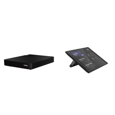 Lenovo ThinkSmart Core - Controller Kit - video conferencing kit (touchscreen console, compute system) - with 3 Years Lenovo Premier Support + First Year Maintenance - Certified for Microsoft Teams Rooms - black