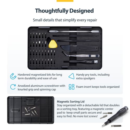 StarTech.com - Tool kit - black — view 10