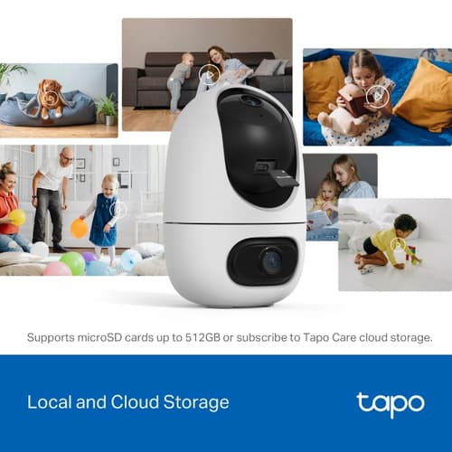 Dual Lens Pan/Tilt Security Camera — view 11