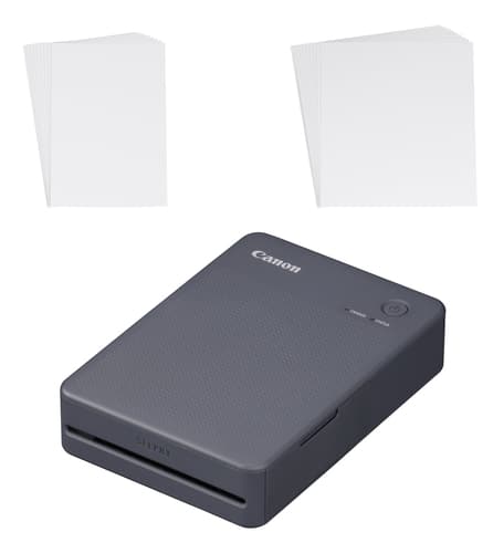 Canon SELPHY QX20 - Printer - colour - dye sublimation - 72 x 85 mm up to 0.66 min/page (colour) - capacity: 10 sheets - Wi-Fi(g) - dark grey