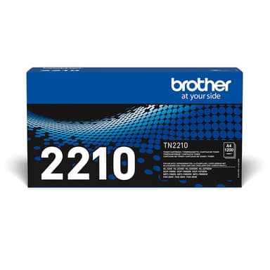 Brother TN2210 - Black - original - toner cartridge - for Brother DCP-7060, 7065, 7070, HL-2240, 2250, 2270, MFC-7360, 7460, 7860, FAX-2840, 2940