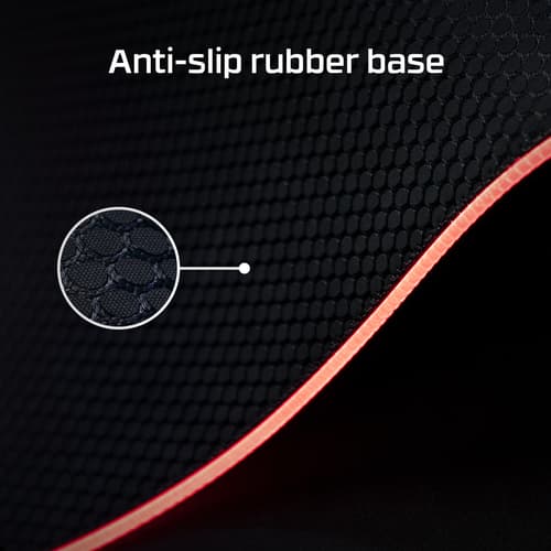 HyperX Pulsefire Mat Gaming - Illuminated mouse pad - with RGB lighting - extra large - black - for Victus 15L by HP, Victus by HP Laptop 15, 16, Pavilion 24, 27, Pavilion x360 Laptop — view 8