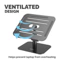 ALUMIA DESK LAPTOP STAND BLACK thumbnail 6