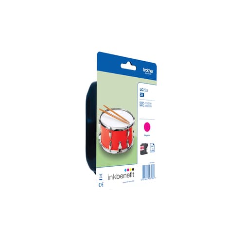 Brother LC22UM - XL - magenta - original - ink cartridge - for Brother DCP-J785DW, DCP-J785DWXL, MFC-J985DW, INKvestment Work Smart MFC-J985DW