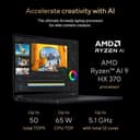 ASUS ProArt PX13 OLED HN7306WV-LX012W - Flip design - AMD Ryzen AI 9 - HX 370 / up to 5.1 GHz - Win 11 Home - GeForce RTX 4060 - 24 GB RAM - 1 TB SSD NVMe - 13.3" OLED touchscreen 2880 x 1800 (3K) - Wi-Fi 7, Bluetooth - nano black