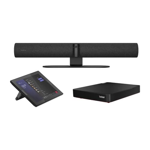 Jabra PanaCast 50 Room System - Video conferencing kit (Lenovo ThinkSmart Core, PanaCast 50, Lenovo ThinkSmart Controller) - with 3 Years Lenovo Premier Support - Certified for Zoom Rooms