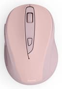 Hama WM-400 Wireless Mouse, Ergonomic, Optical, 6-Button, No Noise, Pink thumbnail 1