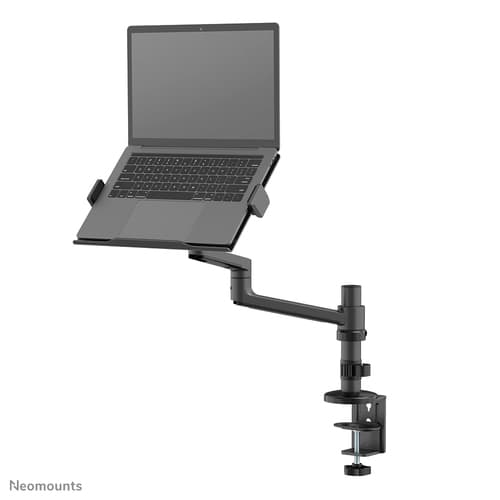 Neomounts DS20-425BL1 - Mounting kit (articulating arm) - full-motion - for notebook - steel - black - screen size: 11.6"-17.3" - desk-mountable
