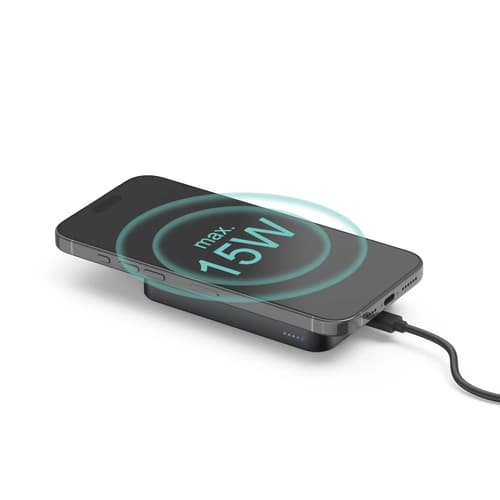 Hama 00201752 power bank 10000 mAh Wireless charging Anthracite — view 7